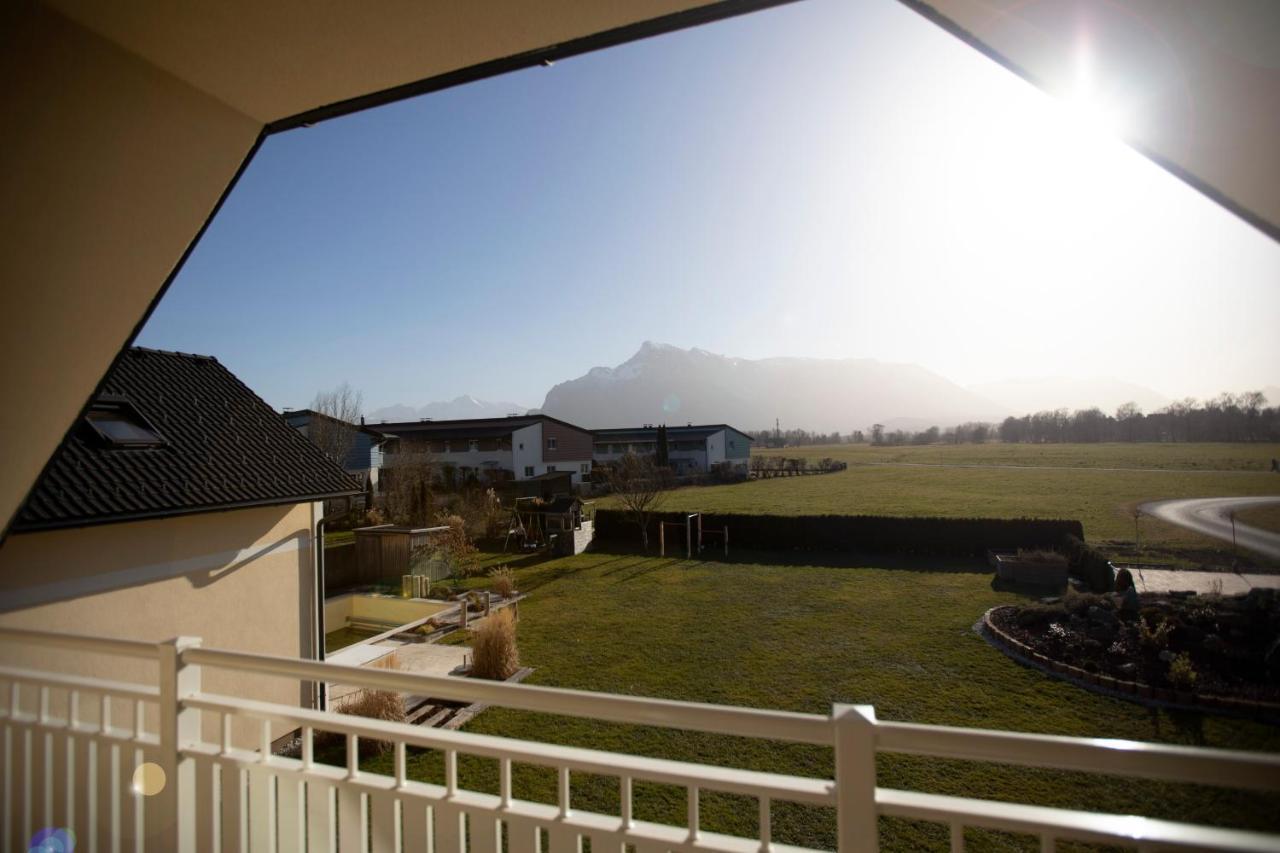 Ferienwohnung Untersbergblick ซาลซ์บูร์ก ภายนอก รูปภาพ